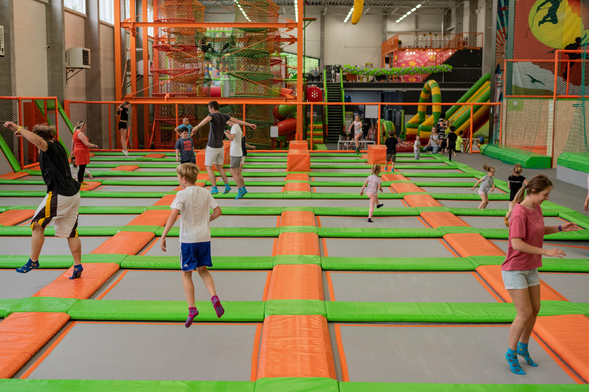 Commercial Trampoline Park Equipment