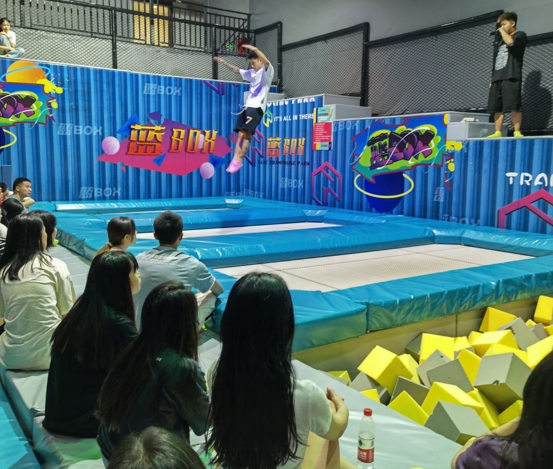 custom trampoline park
