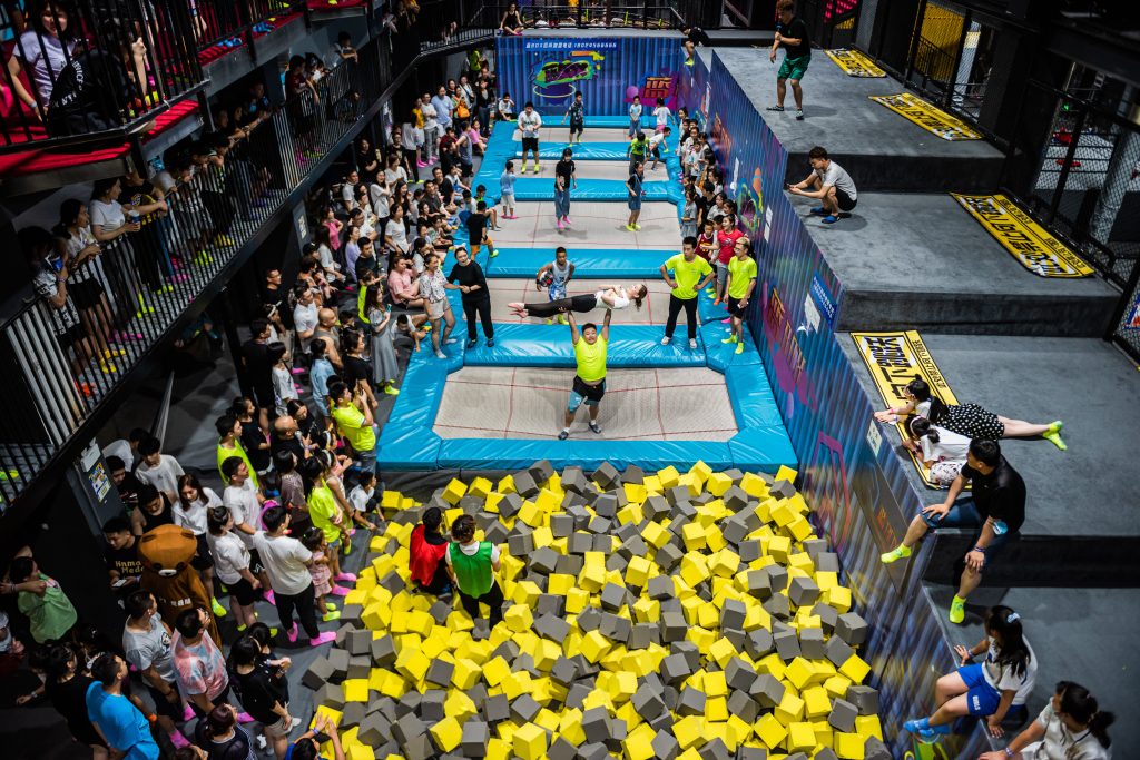 Combined Indoor Playgrounds